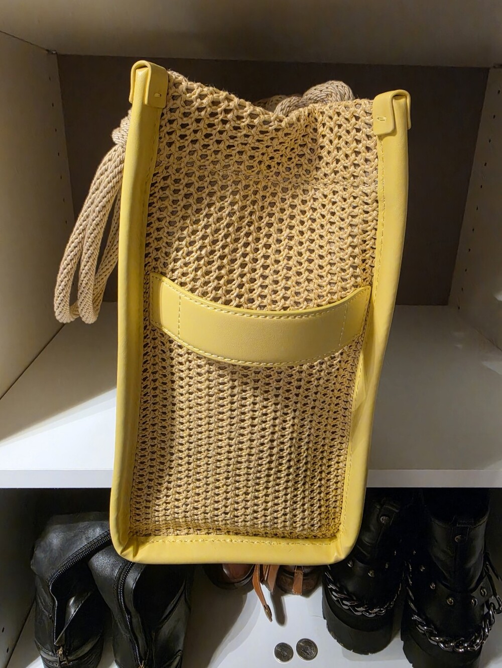 Marc Jacob Raffia Tote - Picture 3 of 6